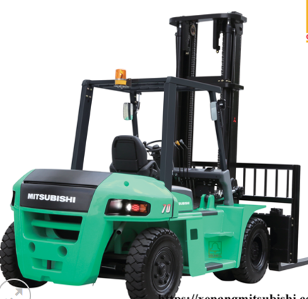Xe nâng dầu hiệu Mitsubishi model serial FD70~100NH